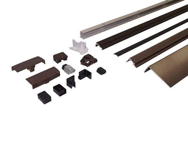 Алверса Комплект шин (направляюшие) 600-900 мм ЧЁРНЫЙ R06.2