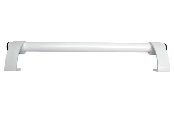 Ручка прямая офисная NOVOLINE 30/300 мм RAL 9016 белая