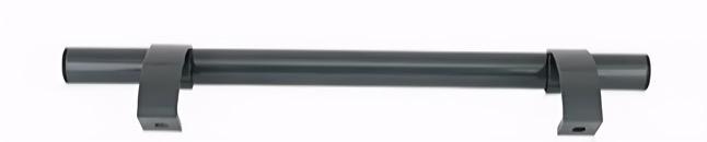 Ручка офисная прямая NOVOLINE, 30/500 мм, RAL 7016 антрацит