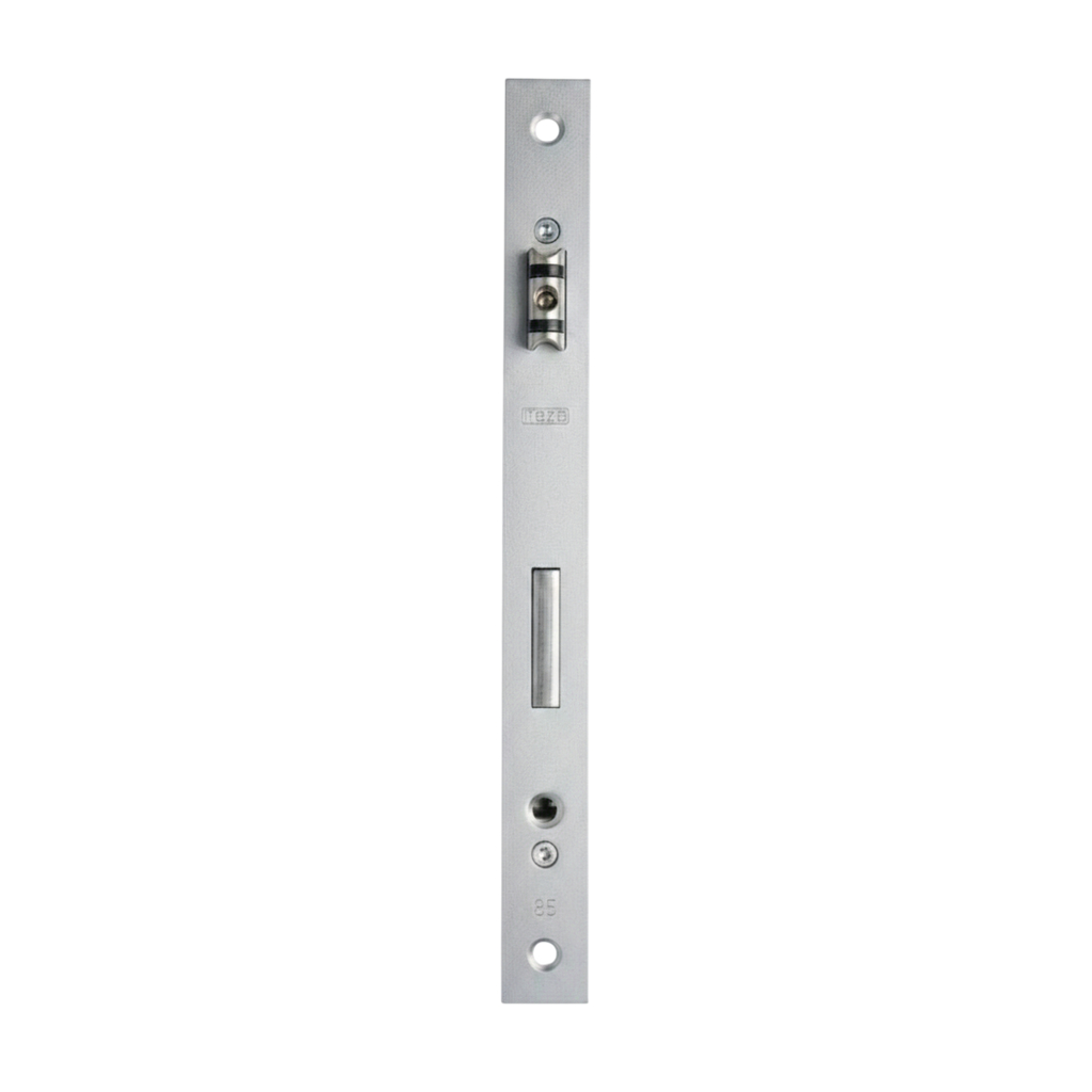 Замок REZE ALU 35/85/23 с роликом и ригелем Замок REZE ALU 35/85/23 с роликом и ригелем